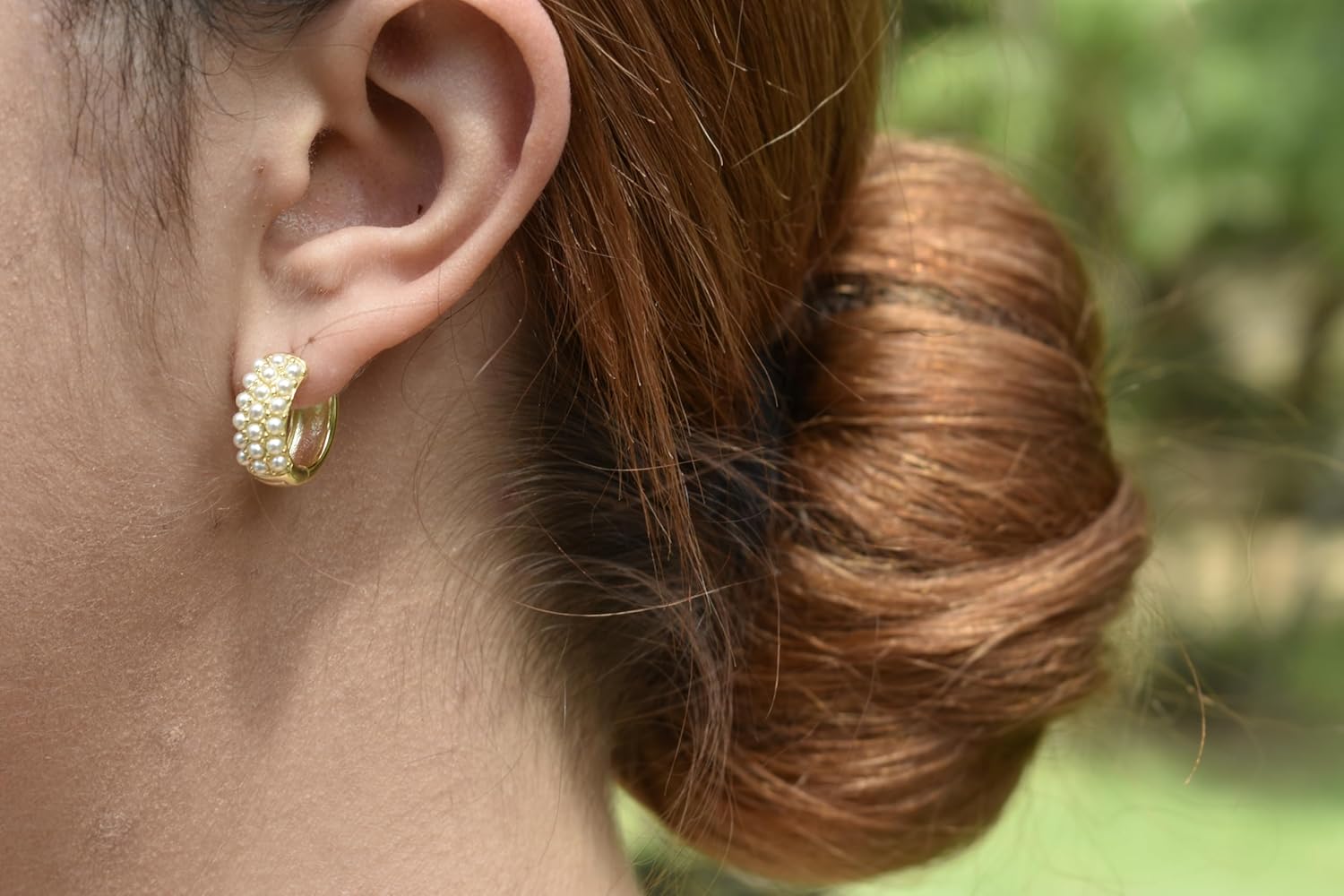 DIVA’S Hoop Style Earrings Solid Sterling Silver 14K Gold Plated